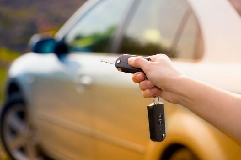 Kradzież kluczyków od samochodu